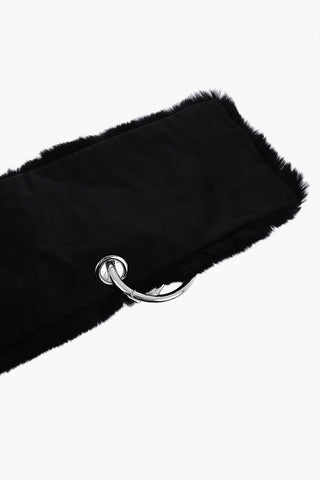 Two-Tone Real Fur Scarf