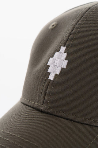 Cappello Baseball a Tinta Unita con Logo Ricamato