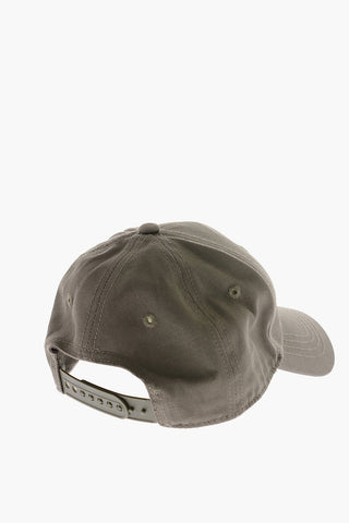 Cappello Baseball a Tinta Unita con Logo Ricamato