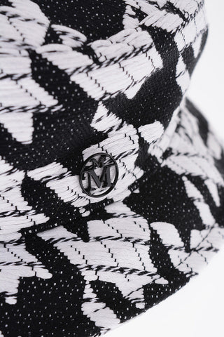Dogtooth Patterned Bucket Hat