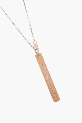 MM11 silver necklace with pendant