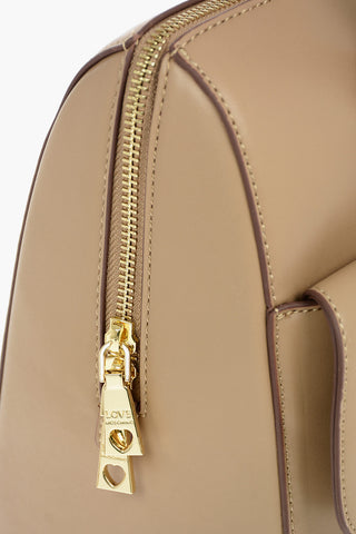 LOVE Borsa Tote in Ecopelle con Logo Rotondo e Foulard Stampato All Over