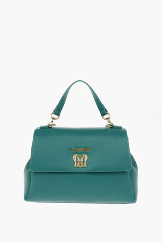 LOVE Borsa Handle in Ecopelle con Monogram Frontale e Tracolla Removibile