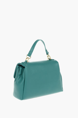 LOVE Borsa Handle in Ecopelle con Monogram Frontale e Tracolla Removibile