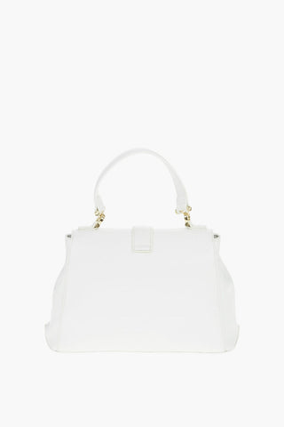 LOVE Faux Leather Handbag with Heart Shaped Charm