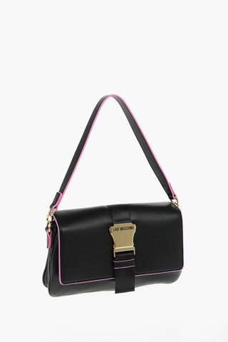 LOVE Removable Shoulder Strap Faux Leather Bag