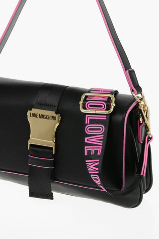 LOVE Removable Shoulder Strap Faux Leather Bag