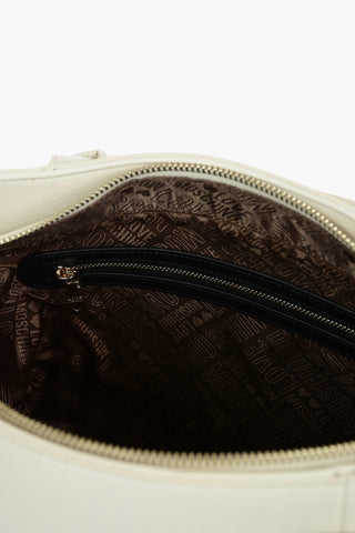 LOVE Logo Printed Faux Leather Tote Bag