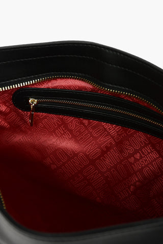 LOVE Borsa Tote in Ecopelle Trapuntata con Maxi Monogram