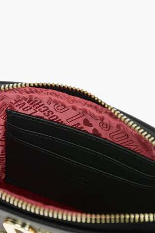 LOVE Golden Logo Faux Leather Wallet