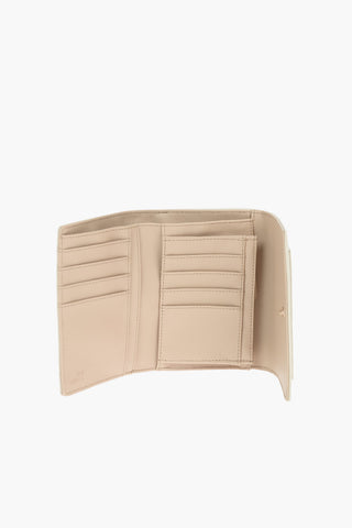 LOVE Logo Printed Faux Leather Wallet