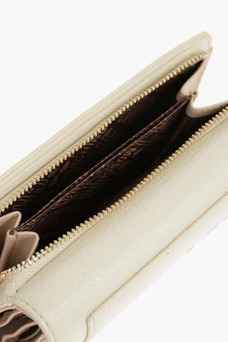 LOVE Logo Printed Faux Leather Wallet