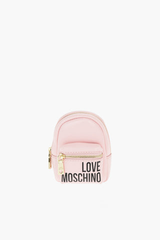 LOVE Faux Leather  Backpack Shape Charm for Bag 