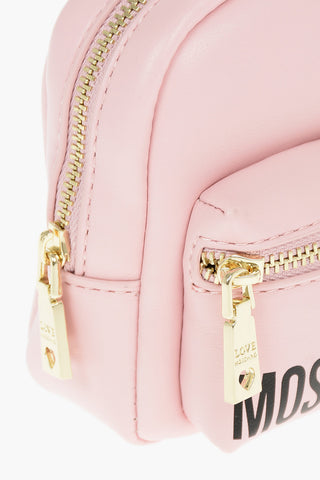 LOVE Faux Leather  Backpack Shape Charm for Bag 