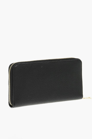LOVE Logo Printed Faux Leather Wallet