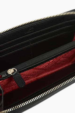 LOVE Logo Printed Faux Leather Wallet