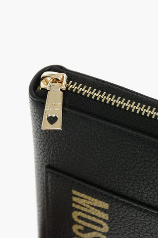 LOVE Logo Printed Faux Leather Wallet