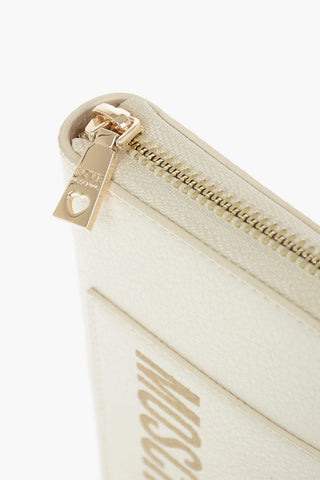 LOVE Logo Printed Solid Color Wallet
