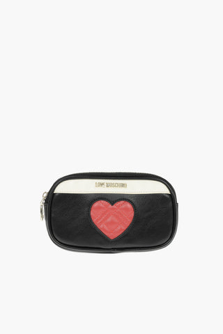 LOVE Quilted Heart Detail Wallet