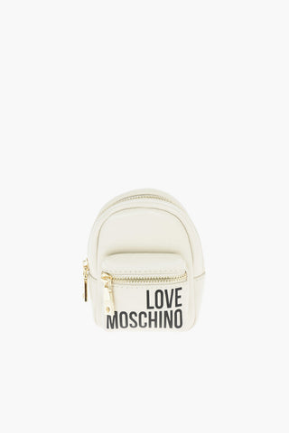 LOVE Faux Leather Mini Backpack Charm for Bag