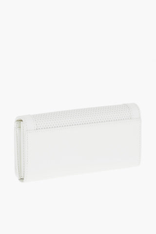 LOVE Perforated Detail Faux Leather Wallet