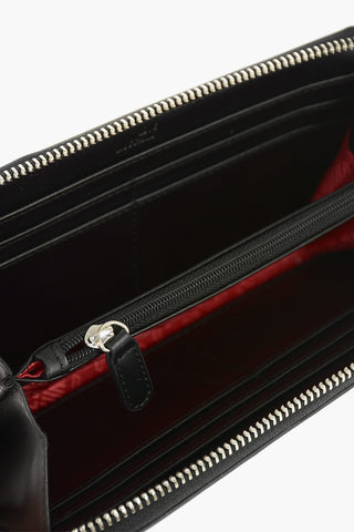 LOVE Silver Heart Faux Leather Wallet