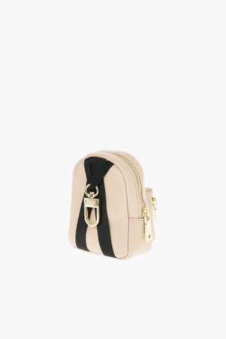  LOVE Faux Leather Backpack Shape Charm for Bag 