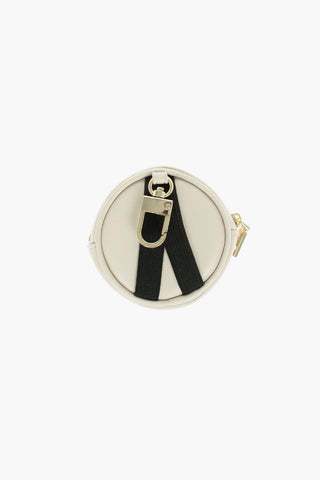 LOVE Charm Per Borse Rotondo in Ecopelle con Moschettone