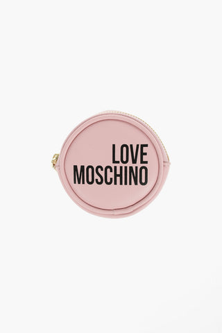 LOVE Charm per Borsa in Ecopelle con Chiusura Zip
