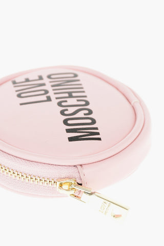 LOVE Charm per Borsa in Ecopelle con Chiusura Zip