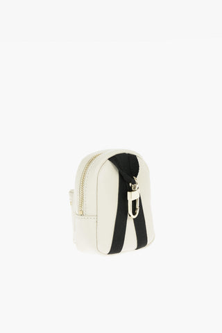 LOVE Faux Leather Quilted Backpack Shape Charm for Bag