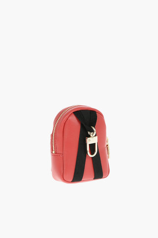 LOVE Faux Leather  Backpack Shape Charm for Bag