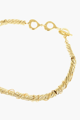 Choker in Metallo a Tinta Unita