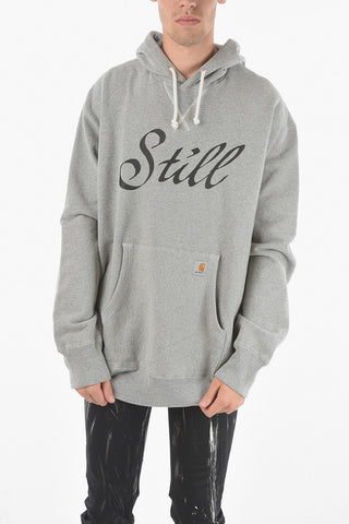 JUNYA WATANABE CARHARTT Brushed Cotton Printed STILL Hoodie