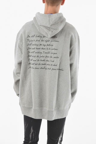JUNYA WATANABE CARHARTT Brushed Cotton Printed STILL Hoodie
