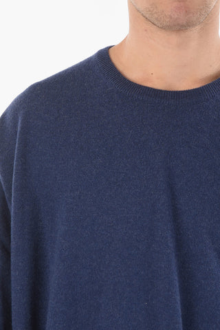 Crew Neck Wool and Cashmere Sweater