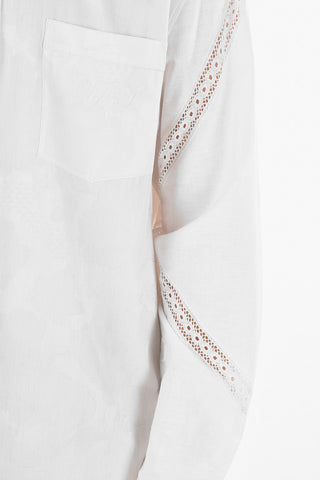 Floral Long Sleeved Shirt