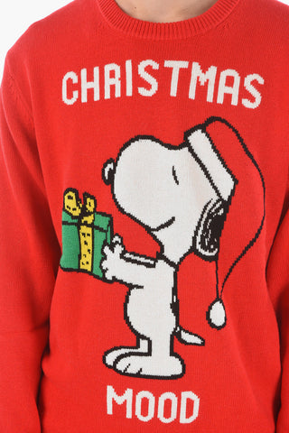 Maglione Girocollo CHIRSTMAS MOOD In Misto Lana