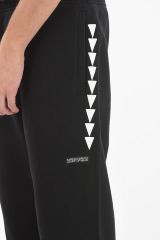 Baumwoll-Fleece-Joggers ALL OVER FOLK