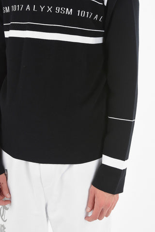 Crewneck Sweater With Printed Logo