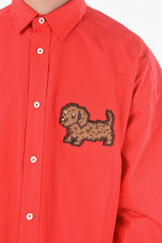 LA MONTAGNE CHEMISE TOUTOU Shirt With Patch