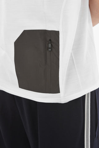 TM ZZEGNA Crew Neck Patch Pocket T-Shirt