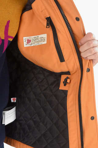 Hooded Utility Jacket With Drawstring