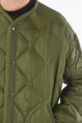 JUNYA WATANABE Nylon Quilted Parka with Print