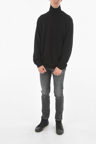 Maglia a Collo Alto in Cashmere
