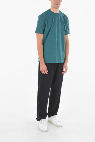 ZZEGNA Short Sleeved Crew Neck T-Shirt