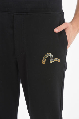 Maxi Print Embroidered Joggers