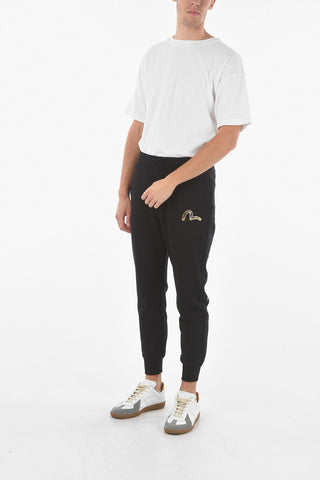 Maxi Print Embroidered Joggers