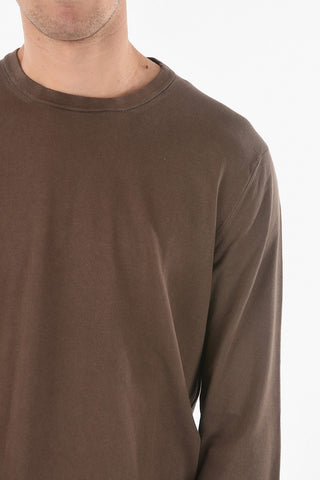 Crew Neck Cotton Sweater