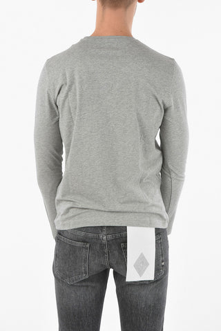 CC COLLECTION Printed Logo Long-sleeved T-Shirt